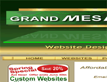 Tablet Screenshot of grandmesamedia.com